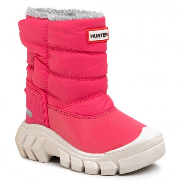 Girls Hunter Intrepid Insulated Snow Boots Waterproof Cold Weather Kids Boots